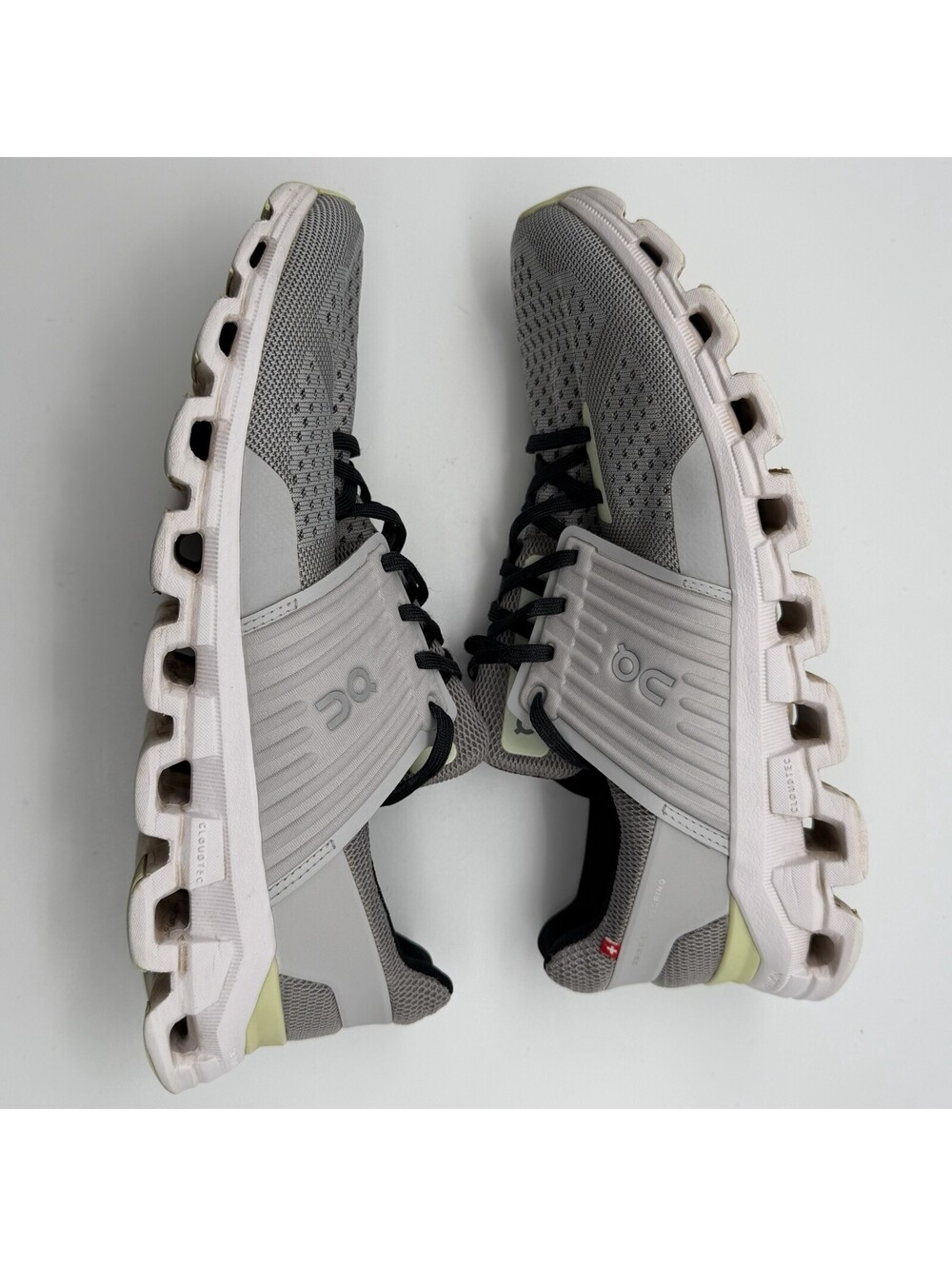 On Cloudswift Women’s Size 10 Glacier Gray White Running Shoes 4198679 - Picture 4 of 7